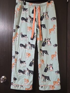 Nick & Nora Ladies Pajama bottoms with dogs. Adorable Medium